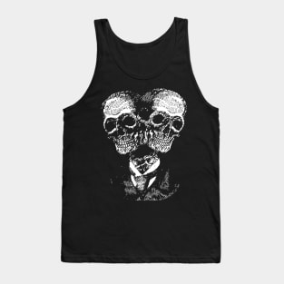 Skull Twins Tank Top